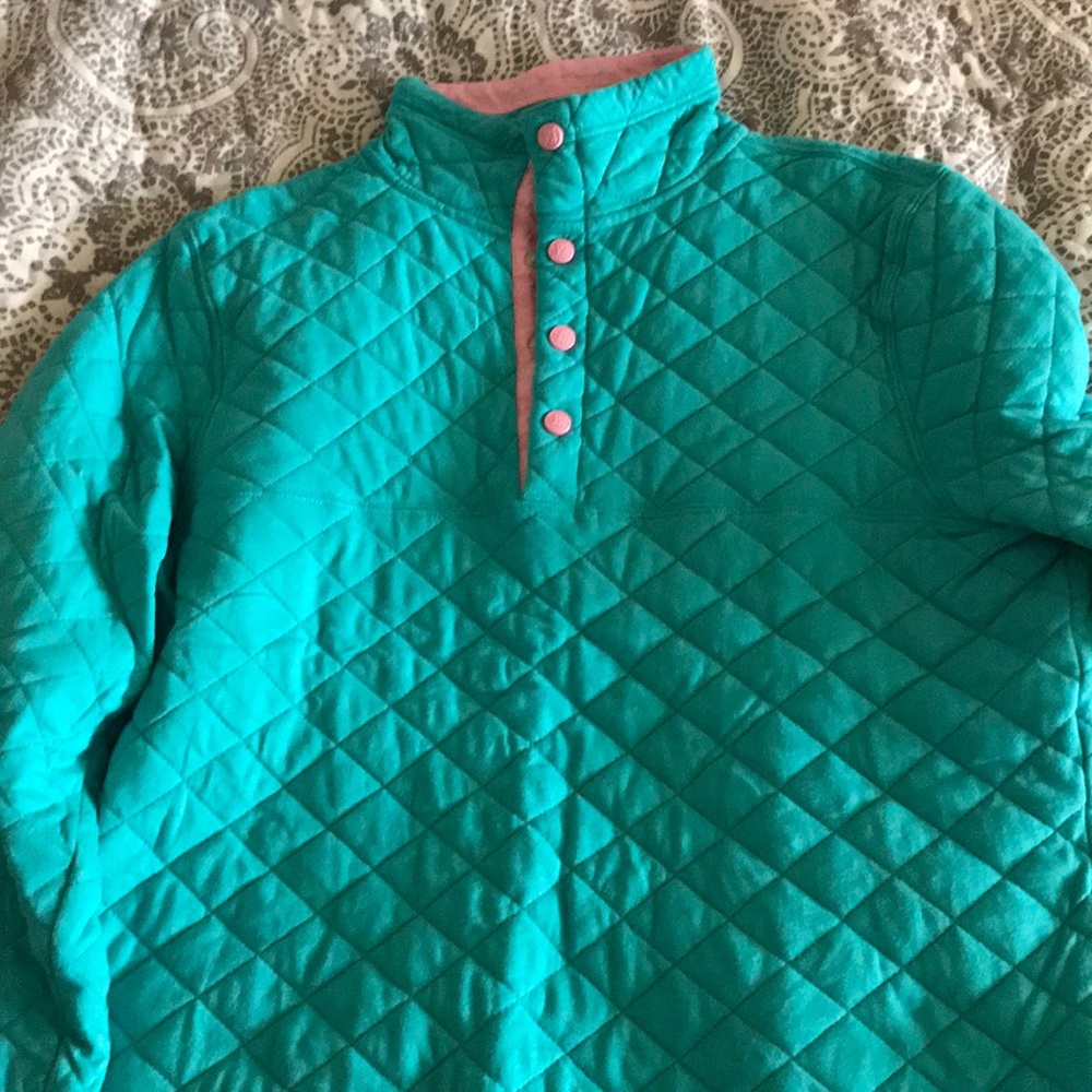 Lauren James quilted pullover